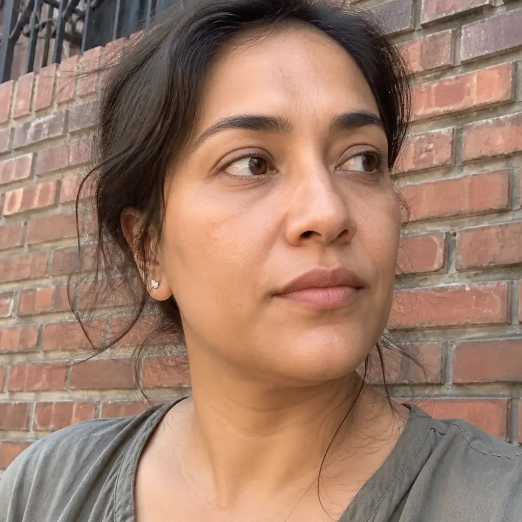AI-generated fictional portrait