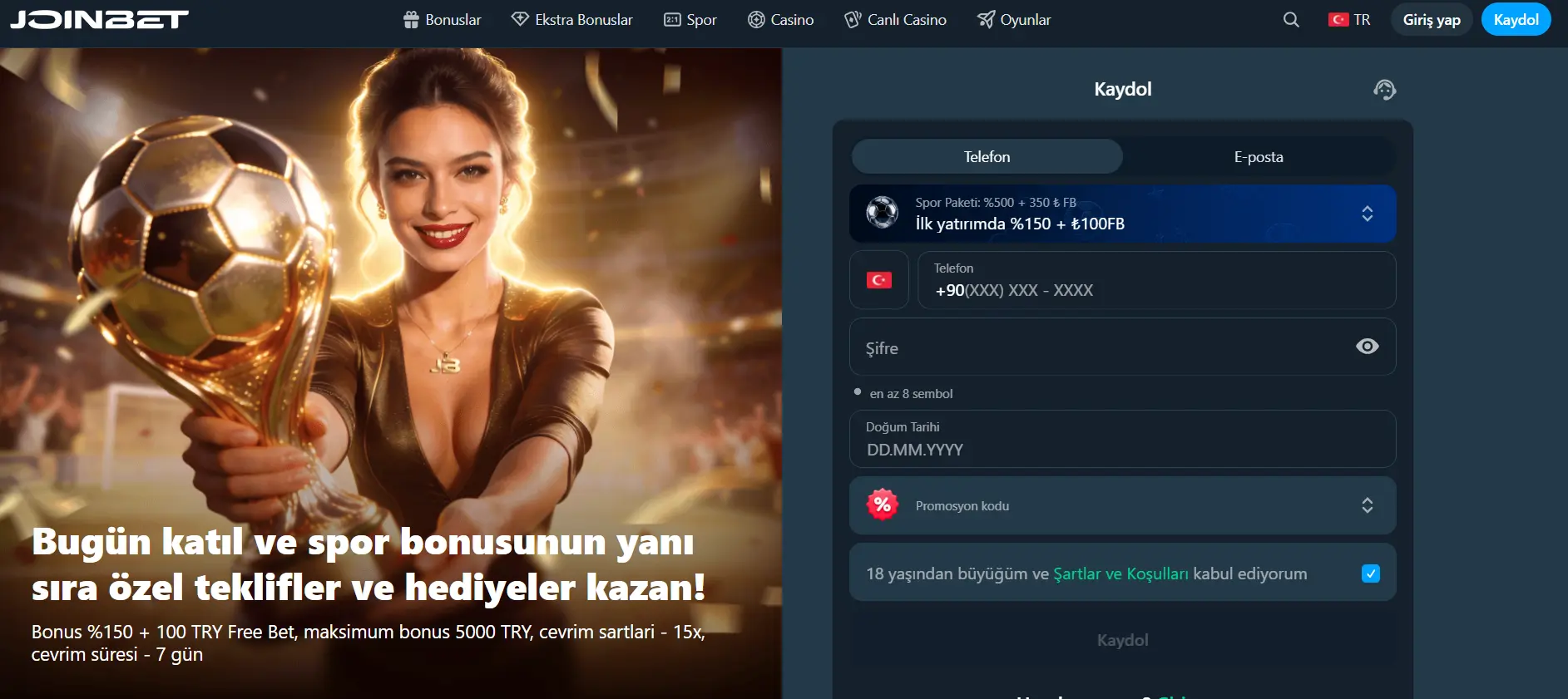 JoinBet Casino – Casino online, juegos y apuestas deportivas image 2