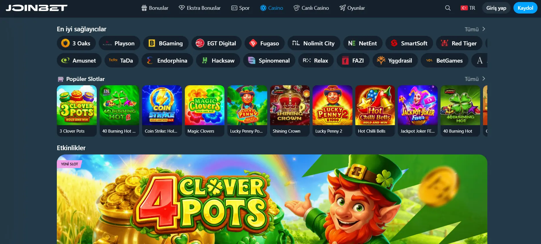 JoinBet Casino – Casino online, juegos y apuestas deportivas image 3
