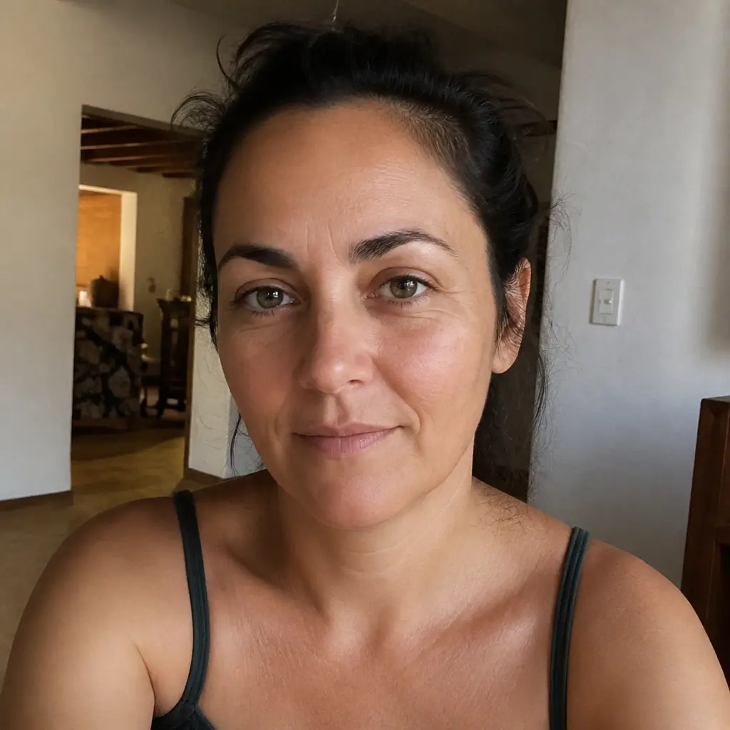 AI-generated fictional portrait